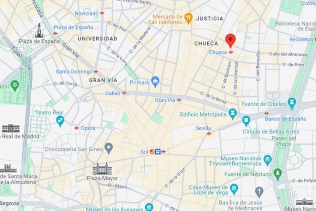 Super Cool Apt Para 4Pax En Plaza De Chueca مدريد المظهر الخارجي الصورة
